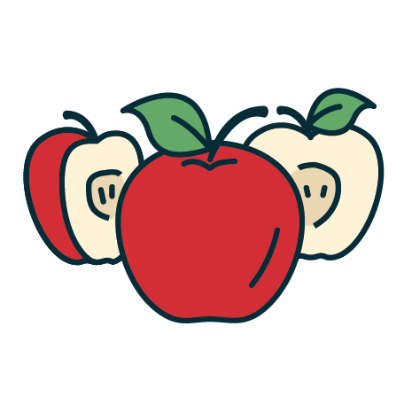 illustration pomme evelina production europe