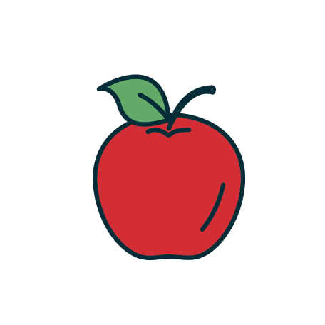 illustration pomme evelina